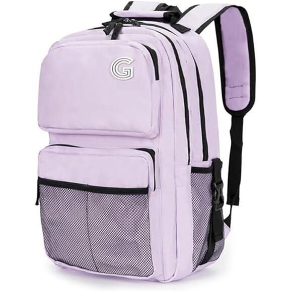 Handbags - Laptop Backpack fit 17 inch, Purple